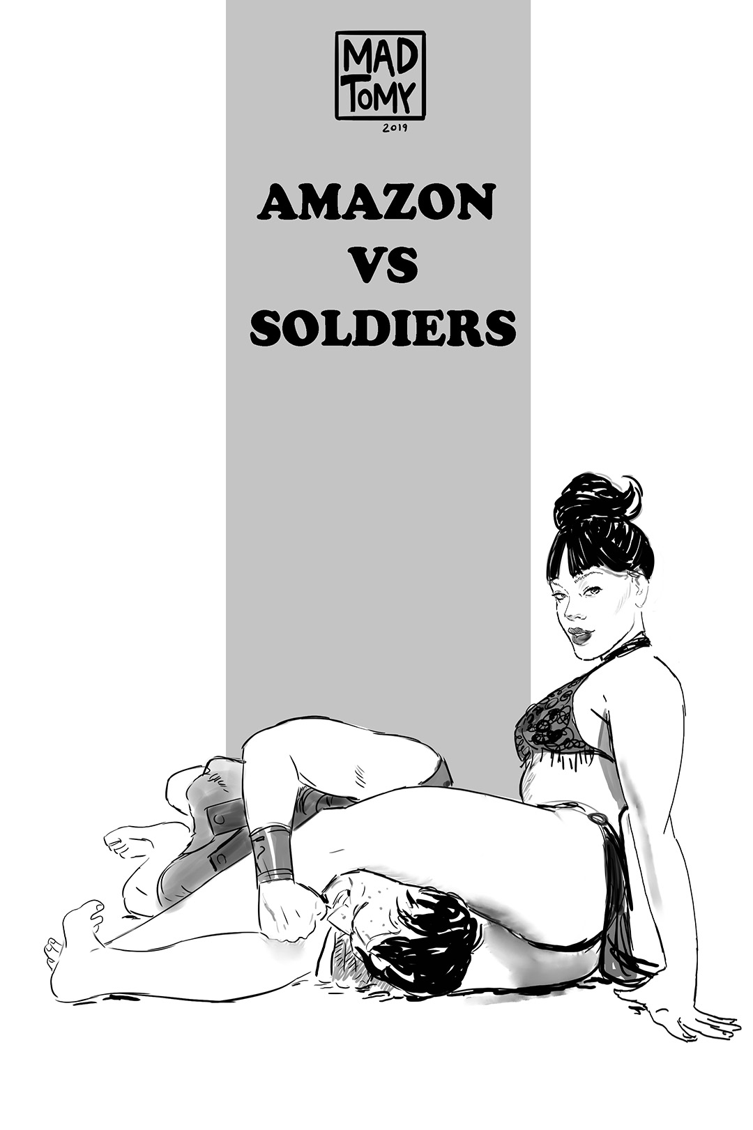Amazons Vs. Soldiers!